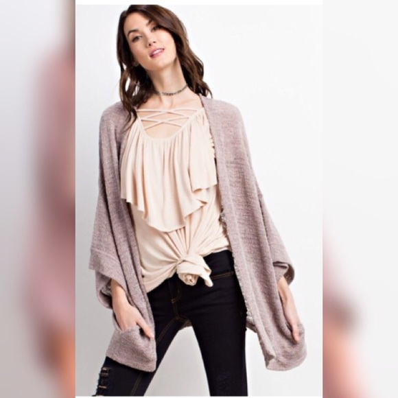 Lightweight open front cardigan - Picture 2 of 4